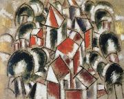 Fernand Leger village in the forest oil painting